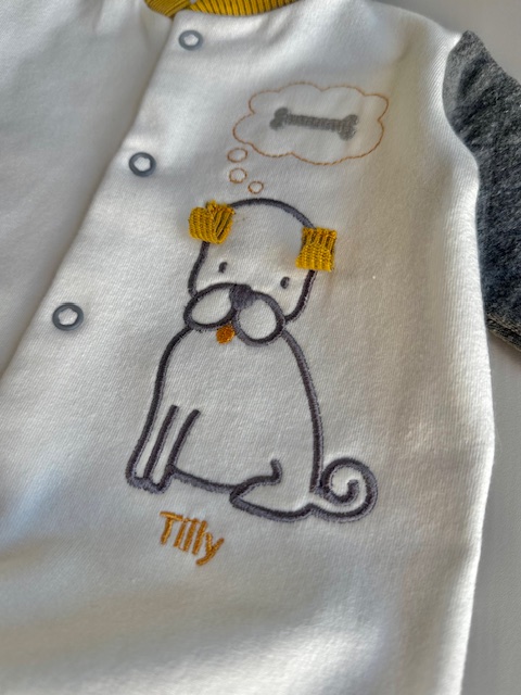 macacao tilly baby cachorrinho| TAM: RN - Imagem 5