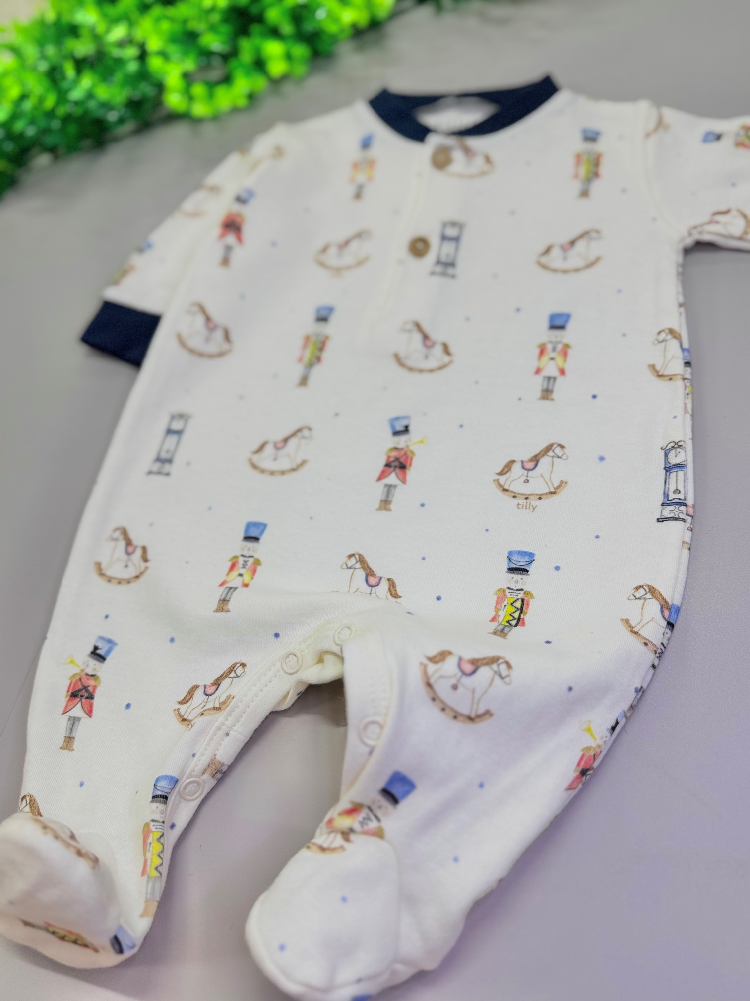 Macacão suedine premium cavalinhos – RN-Tilly Baby - Imagem 4