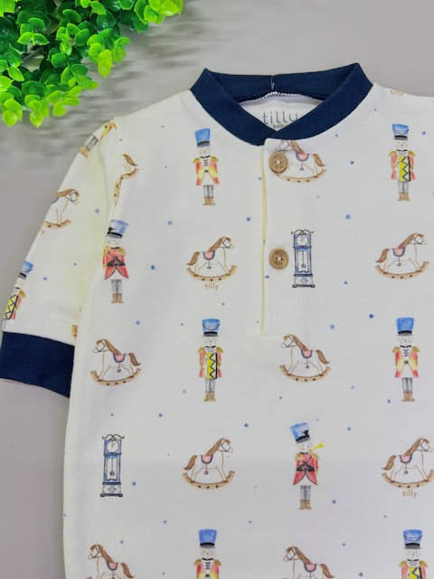 Macacão suedine premium cavalinhos – RN-Tilly Baby - Imagem 2