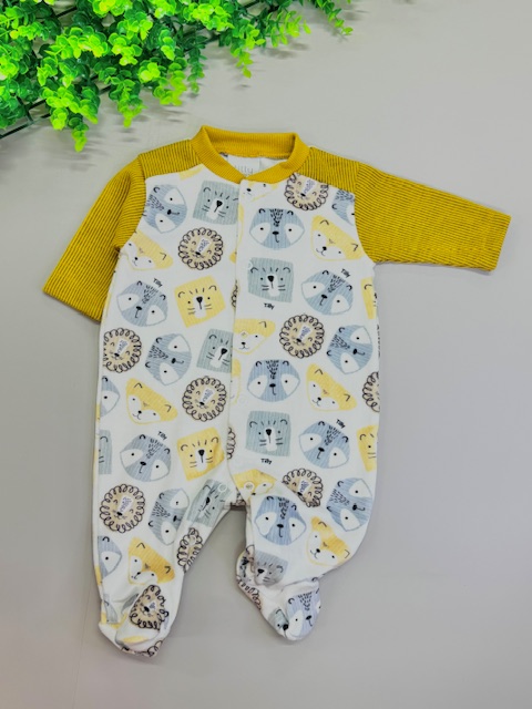Macacão Bebê menino safari -RN-Tilly Baby