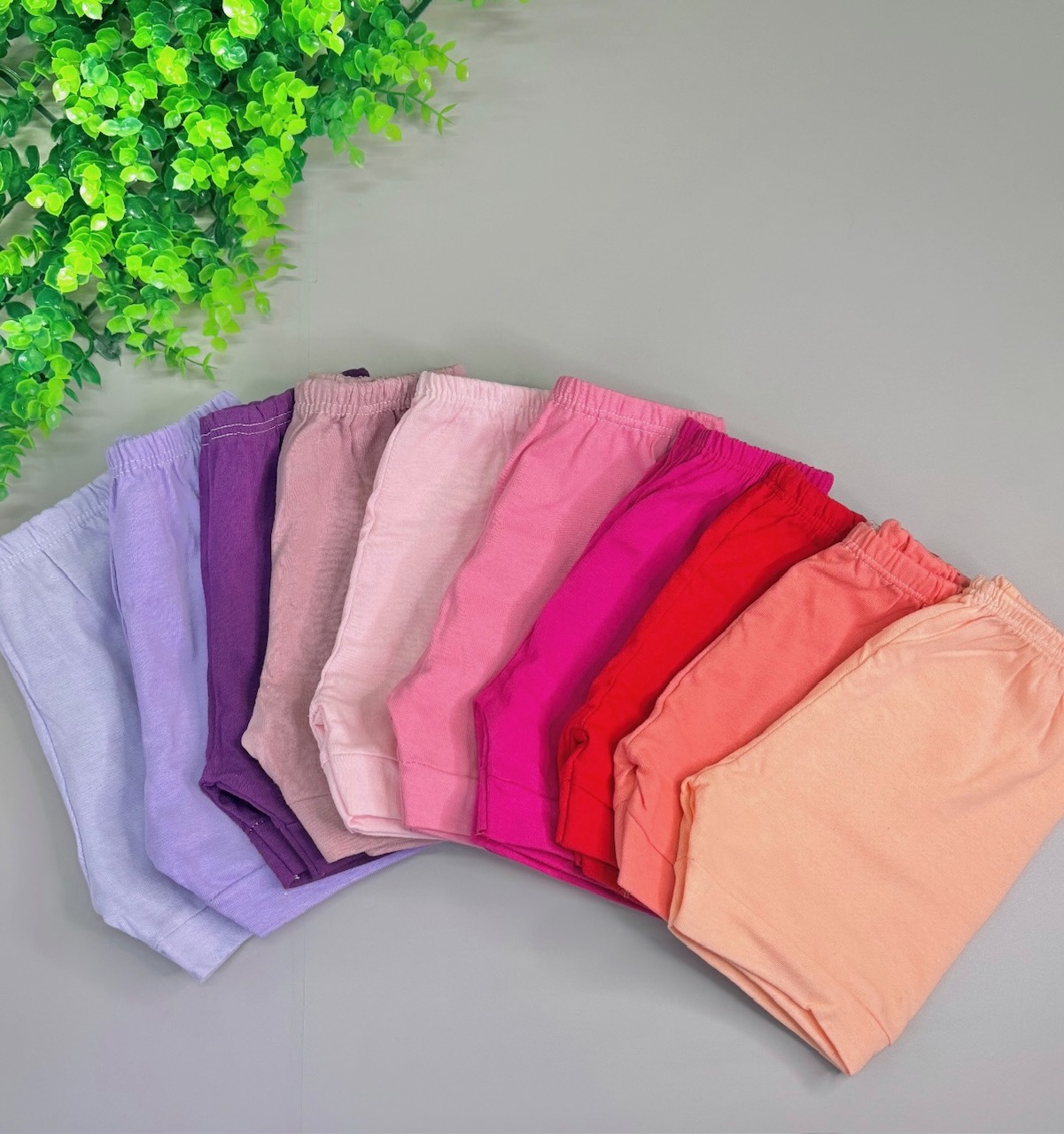 4 bermudas algodao-kit 4 peças - Cores sortidas - Imagem 2