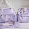Kit bolsa luxo 3 peças / mala• mochila•trocador